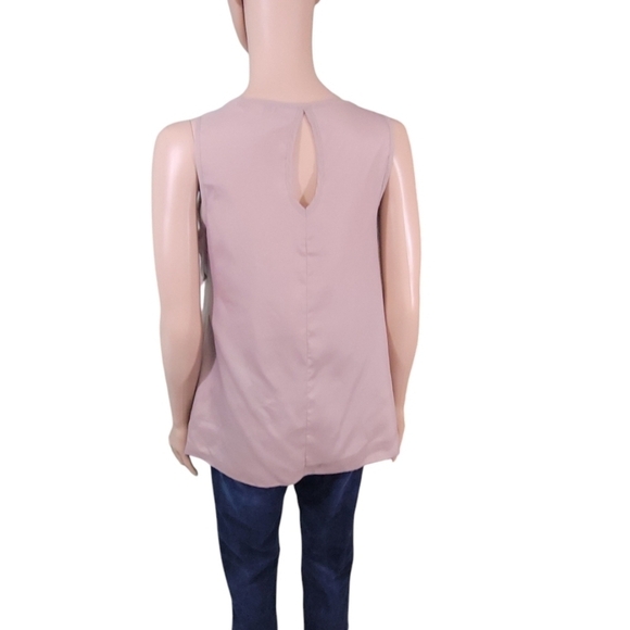 Papaya Tiered Ruffle Sleeveless Blouse Top - Picture 3 of 10